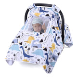 Dinosaur - Printed Multi - Use Baby Stroller Cover – Sun & Mosquito Protection for Strollers