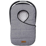 Quilted - Lined Warm Baby Car Seat Cover – Cozy Canopy for Infant Carriers