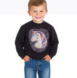Bee Graphic 'Bee Kind' Kids' Crew Neck Sweatshirt – Cute & Positive Top