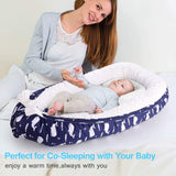 CPC ASTM CPSIA Certified Baby Playpen Superior Quality Baby Nest Newborn Portable Baby Crib With Liightweight Blanket Quilt