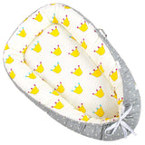 Portable Sleeping Cotton 100% Cotton Baby Nest Bed with Pillow Craddle Crib Baby Lounger Nest Folding Baby Cot Bed