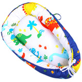 Portable Sleeping Cotton 100% Cotton Baby Nest Bed with Pillow Craddle Crib Baby Lounger Nest Folding Baby Cot Bed