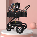 Luxury Infant Stroller with Bassinet Mode & Advanced Shock Absorption – High - End Newborn Pram for Smooth Rides & Comfortable Sleep
