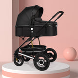 Luxury Infant Stroller with Bassinet Mode & Advanced Shock Absorption – High - End Newborn Pram for Smooth Rides & Comfortable Sleep