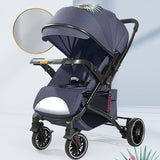 Convertible Baby Stroller – Reclining, Shock - Absorbing, Foldable Infant Pram with Stylish Design for Daily & Travel Use