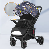 Convertible Baby Stroller – Reclining, Shock - Absorbing, Foldable Infant Pram with Stylish Design for Daily & Travel Use