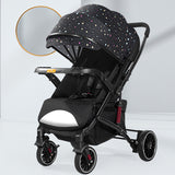 Convertible Baby Stroller – Reclining, Shock - Absorbing, Foldable Infant Pram with Stylish Design for Daily & Travel Use