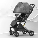 Lightweight Foldable Baby Stroller – Multi - Recline, Shock - Absorbing, Compact Infant Pram for Travel & Daily Use
