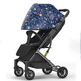 Lightweight Foldable Baby Stroller – Multi - Recline, Shock - Absorbing, Compact Infant Pram for Travel & Daily Use