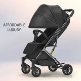 Lightweight Foldable Baby Stroller – Multi - Recline, Shock - Absorbing, Compact Infant Pram for Travel & Daily Use
