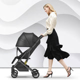 Lightweight Foldable Baby Stroller – Multi - Recline, Shock - Absorbing, Compact Infant Pram for Travel & Daily Use