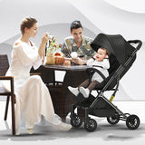 Lightweight Foldable Baby Stroller – Multi - Recline, Shock - Absorbing, Compact Infant Pram for Travel & Daily Use