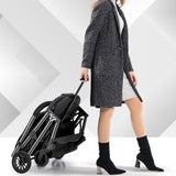 Lightweight Foldable Baby Stroller – Multi - Recline, Shock - Absorbing, Compact Infant Pram for Travel & Daily Use