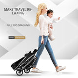 Lightweight Foldable Baby Stroller – Multi - Recline, Shock - Absorbing, Compact Infant Pram for Travel & Daily Use