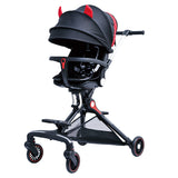 Luxury High - View Baby Stroller – 360° Rotation, Multi - Recline Infant Pram for Premium Comfort & Style