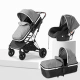 2 - in - 1 Convertible Baby Stroller – Duo - Cabin for Sleeping & Sitting, All - Stage Infant Pram (0 - 36 Months)