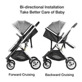 2 - Way Reversible Baby Stroller – Bi - directional Installation, Forward & Backward Cruising for Better Baby Care