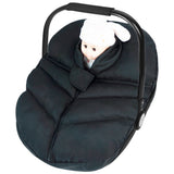 Puffer - Style All - Enclosed Baby Car Seat Cover – Warm, Cozy Shield for Infant Carriers