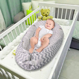 CPC(CPSIA certified) Baby Lounger, Ultra Soft Breathable Cotton Multiple Patterns, Removable Washable Cover, Portable & Adjustable, Perfect for Tummy Time, Newborn Shower (Only for wholesales seller))