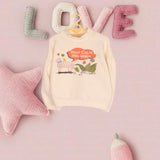CPC(CPSIA certified)Custom Toddler Girls Heavy Knitted Jersey Rib Spring, Summer, Autumn Sweatershirt Long Sleeve Pullover Tops T-shirts For Girls(Accept custom order low MOQ)