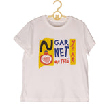 Pomegranate Art - Printed Kids' Short Sleeve T - Shirt with Playful Text – Unique & Stylish Top