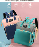 Color - Blocked Multi - Color Diaper Backpacks – Stylish, Large - Capacity Maternity Bags for On - the - Go Moms