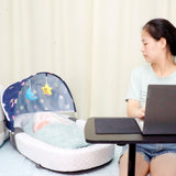 Foldable Crib Come With Backpack For Storage Portable Baby Nest Backpackge Style Cot Bed Mobile Bedside Folding Crib