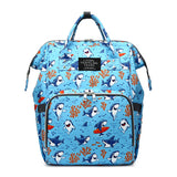 Playful Printed Diaper Backpacks – 6 Unique Patterns, Large - Capacity Maternity Bags for Stylish Moms