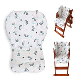 Printed Multi - Fit Baby Stroller & High Chair Cushion – Universal Pad for On - the - Go Comfort