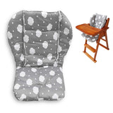 Printed Multi - Fit Baby Stroller & High Chair Cushion – Universal Pad for On - the - Go Comfort