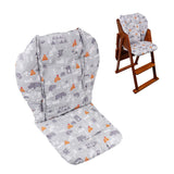 Printed Multi - Fit Baby Stroller & High Chair Cushion – Universal Pad for On - the - Go Comfort