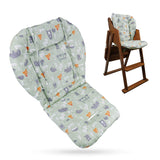 Printed Multi - Fit Baby Stroller & High Chair Cushion – Universal Pad for On - the - Go Comfort