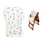 Printed Multi - Fit Baby Stroller & High Chair Cushion – Universal Pad for On - the - Go Comfort