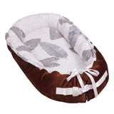 100% Cotton Newborn Lounger Cover  Breathable & Portable Infant Lounger Baby Nest Lounger - Baby Longer 0-24 Months