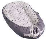 Baby Nest Cribs for Newborn 100% Cotton Infant Lounger Baby Bassinet Snuggle Portable Baby Nest Cribs With Thick Blanket Cover Quilt