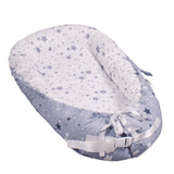 Baby Lounger with Pillow and Blanket, Ultra-Soft Baby Lounger Pillow, 2-Sided Baby Nest (Machine-Washable) 100% Cotton