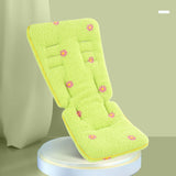 Embroidered Plush Baby Seat Cushion – Soft, Cozy Pad for Strollers & High Chairs