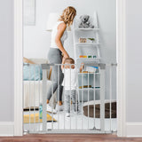 Auto - Close Safety Baby Gate – Easy Install, Pet - Proof Fence for Stairs & Doorways