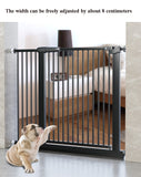Yellow - Black Splicable Safety Gate – 103cm Height, 3.5cm Gap, Fits Openings ＞87cm for Stairs & Doorways