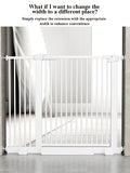 Yellow - Black Splicable Safety Gate – 103cm Height, 3.5cm Gap, Fits Openings ＞87cm for Stairs & Doorways