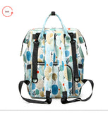 Fashion - Print Travel Diaper Backpacks – Large Capacity, Stylish Maternity Bags for On - the - Go Moms